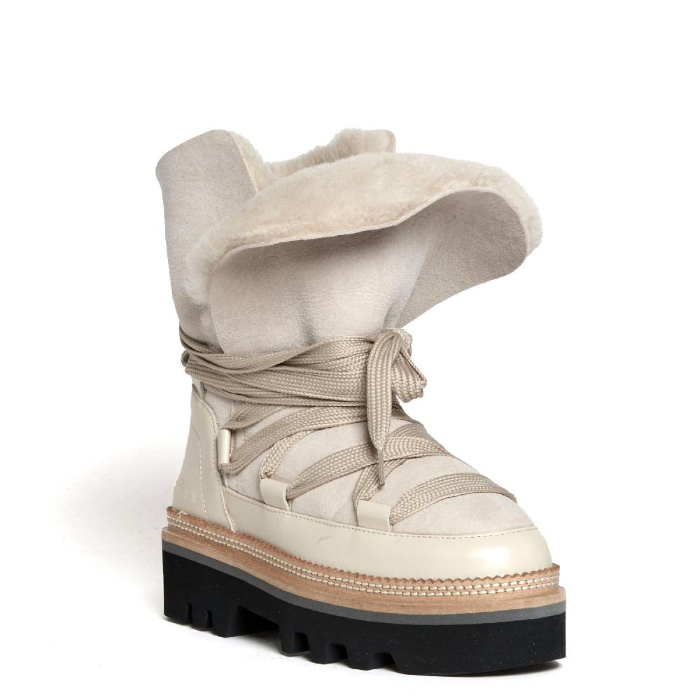 Sorelle Perego stivaletto montone beige Acquista Ora