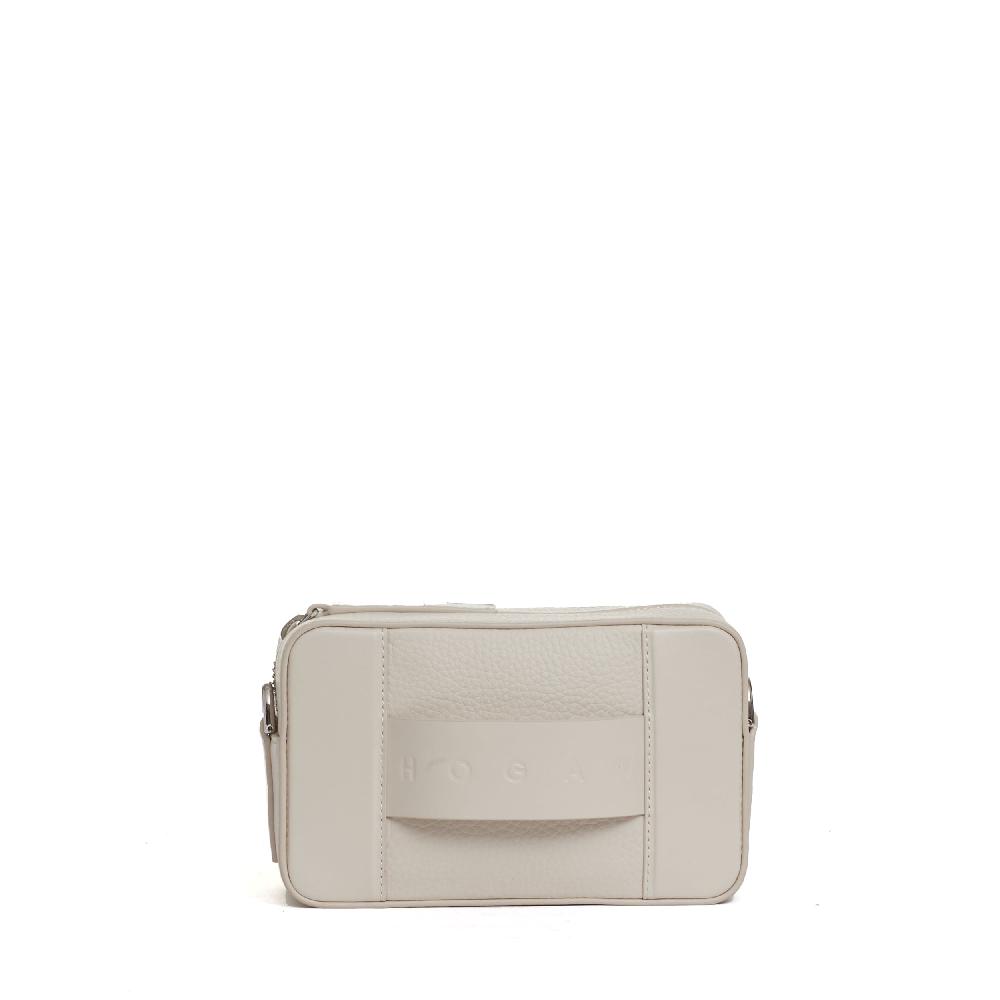 Sorelle Perego camera bag pelle panna Presa