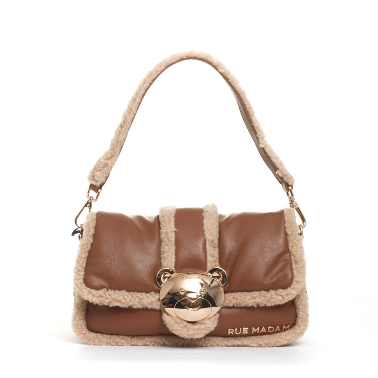 Sorelle Perego borsa orsetto ecomontone cuoio Fino Al -60%