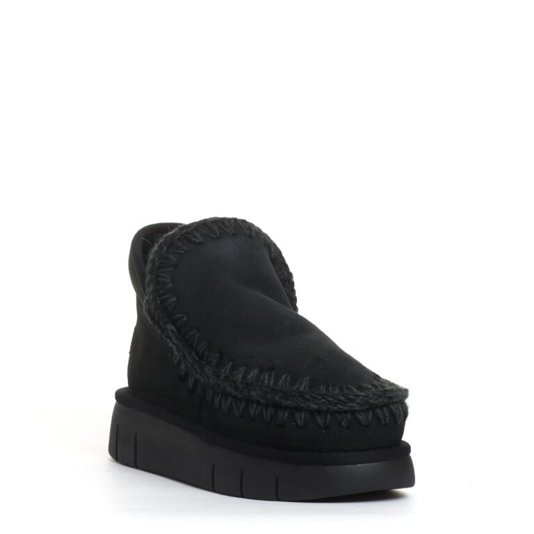 Sorelle Perego boot eskimo bounce camoscio nero Qualità Garantita