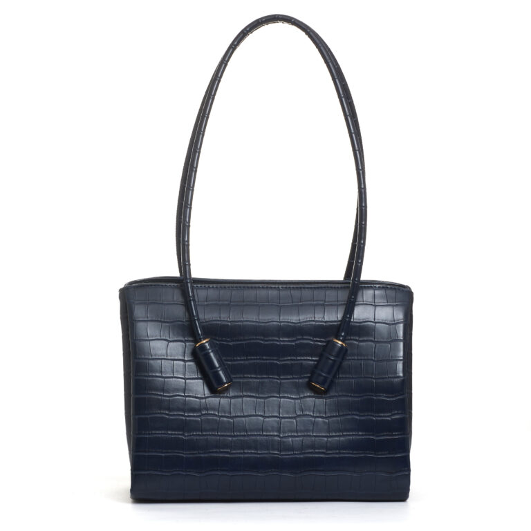 Sorelle Perego borsa in cocco blu Negozi Online