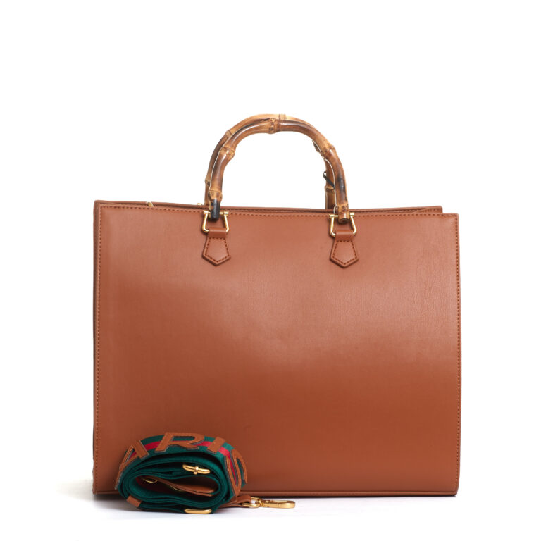 Sorelle Perego tote bag cuoio grande con Teddy e tracolla Acquista Ora