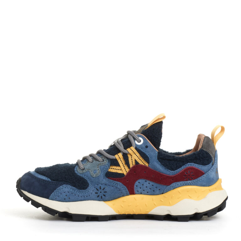 Sorelle Perego sneakers suede azzurro e bordeaux pelo blu Presa