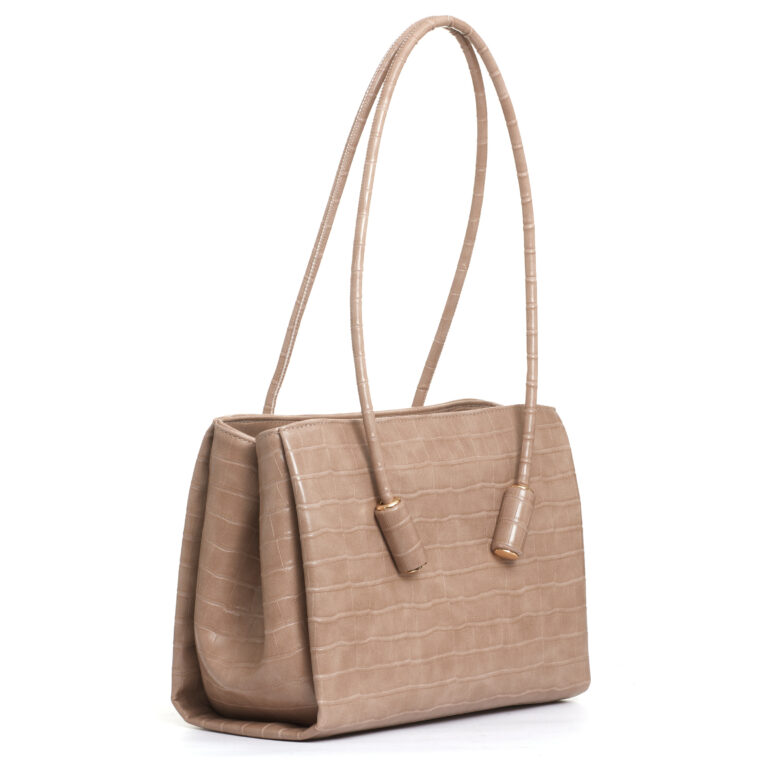 Sorelle Perego borsa in cocco taupe Hotsell