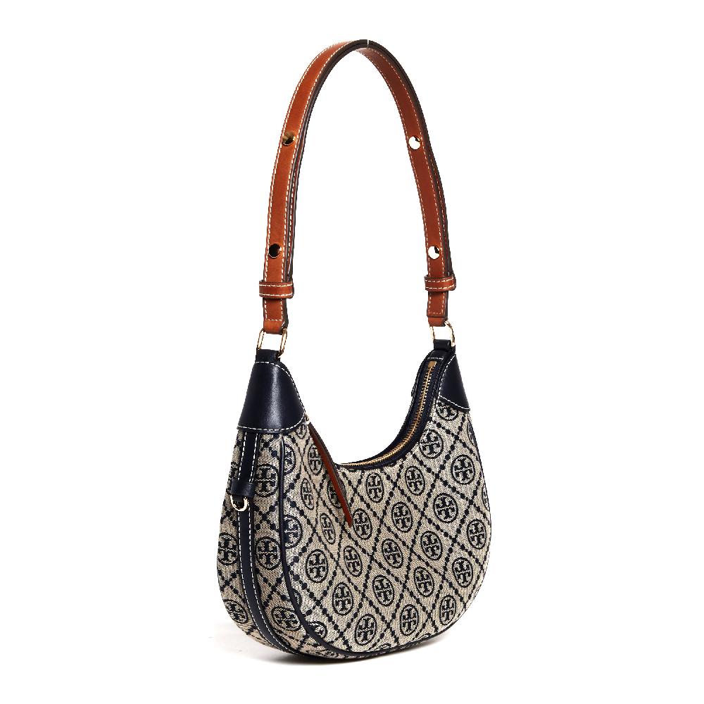 Sorelle Perego crescent bag tory burch navy Negozio