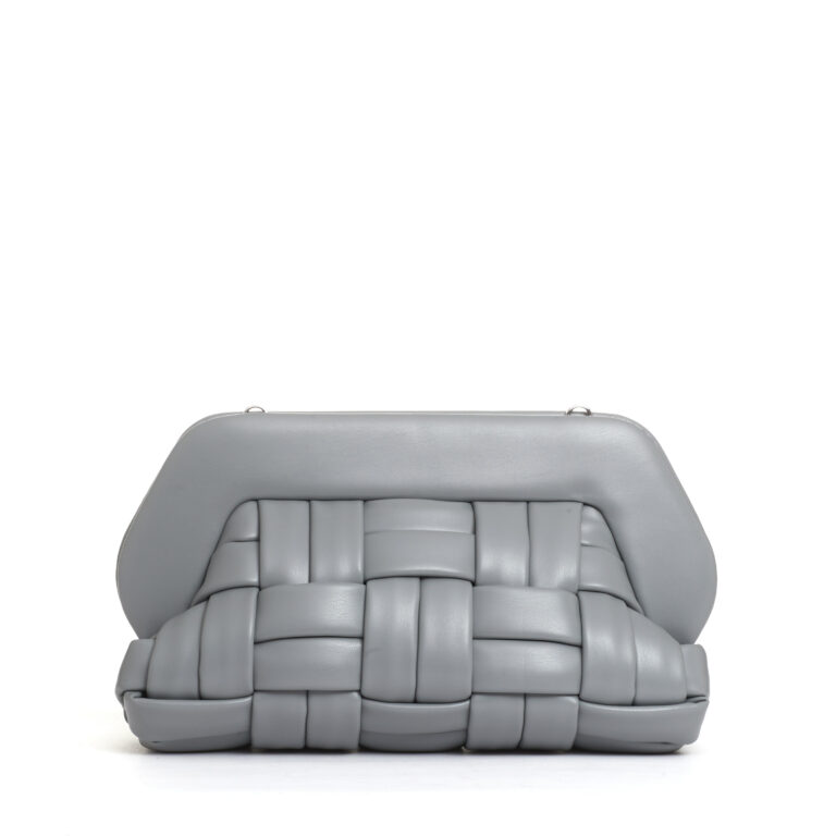 Sorelle Perego clutch intreccio grigio In Saldo