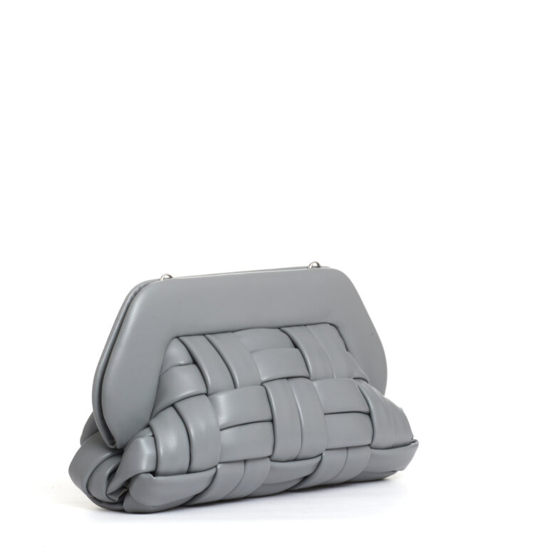 Sorelle Perego clutch intreccio grigio In Saldo