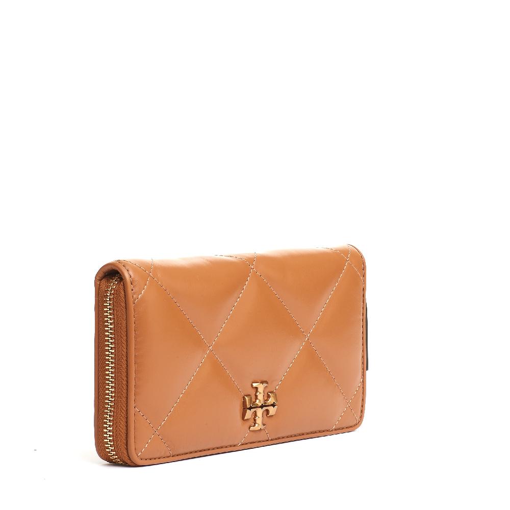 Sorelle Perego zip continental color cuoio Italy