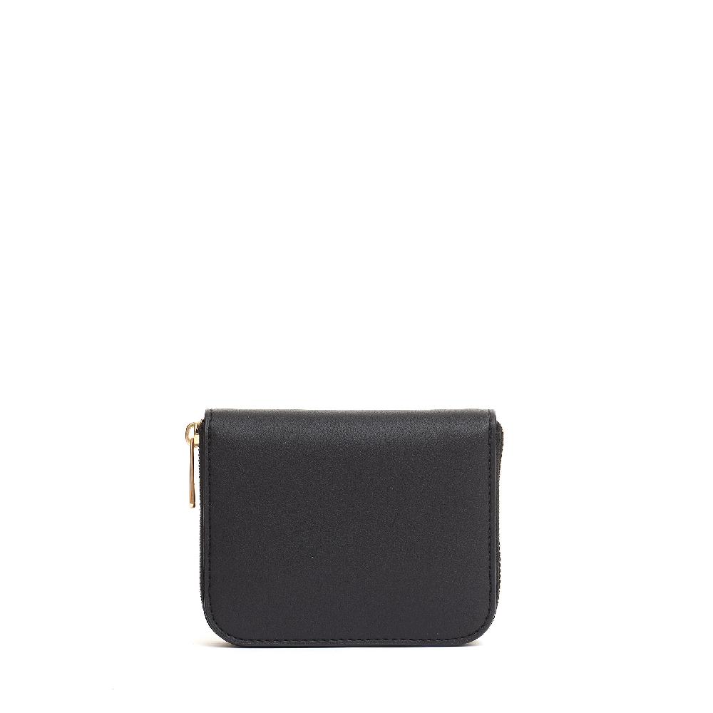 Sorelle Perego small zip portafoglio nero Qualità