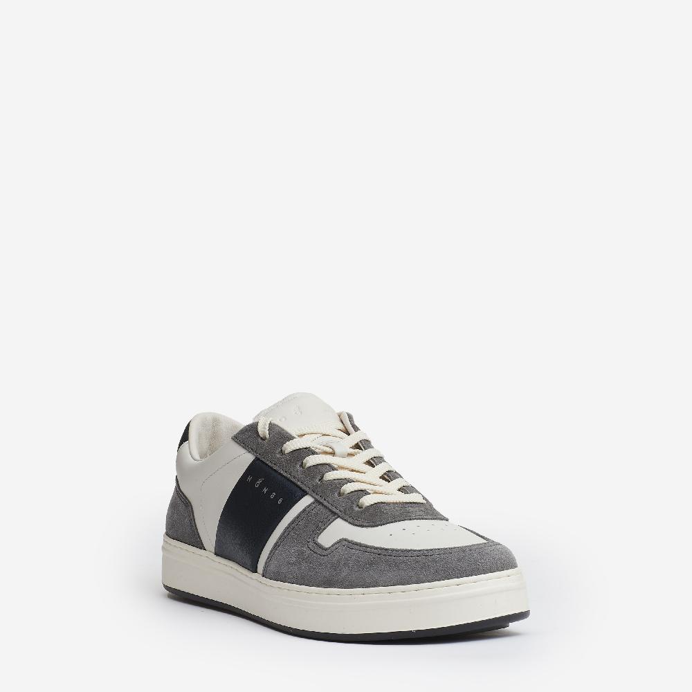 Sorelle Perego H TV sneakers pelle bianco grigio Liquidazione