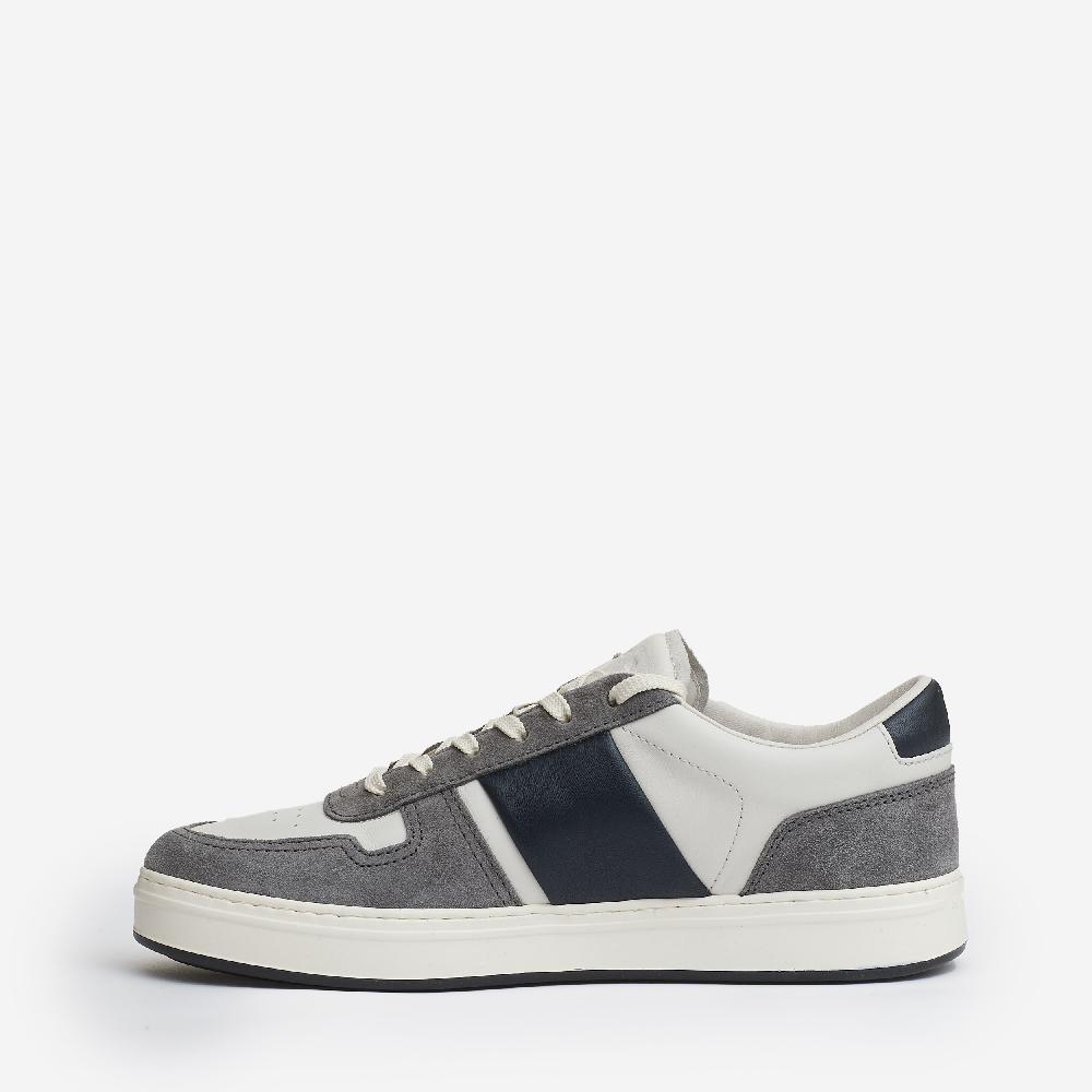 Sorelle Perego H TV sneakers pelle bianco grigio Liquidazione