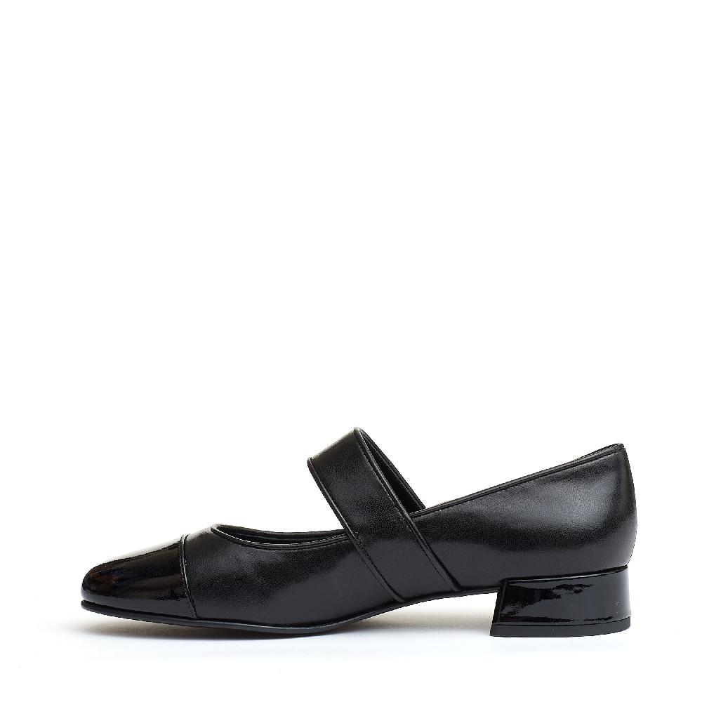 Sorelle Perego mary jane nera con tacco 5 cm Negozi Online