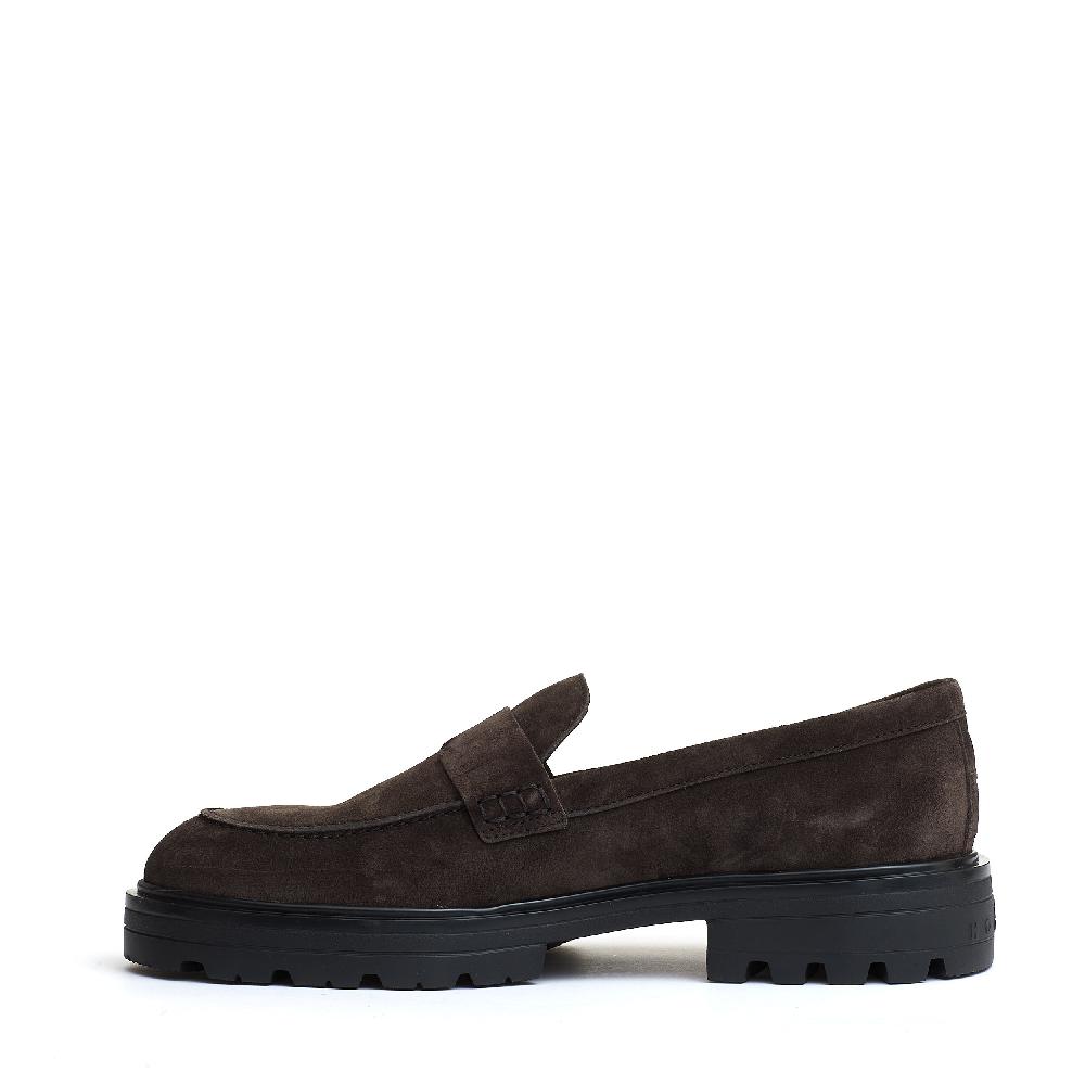 Sorelle Perego mocassino camoscio marrone carroarmato Promozione Limitata