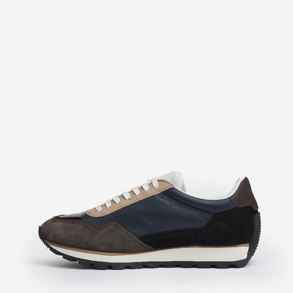 Sorelle Perego running 86er camoscio pelle nero blu tortora Online