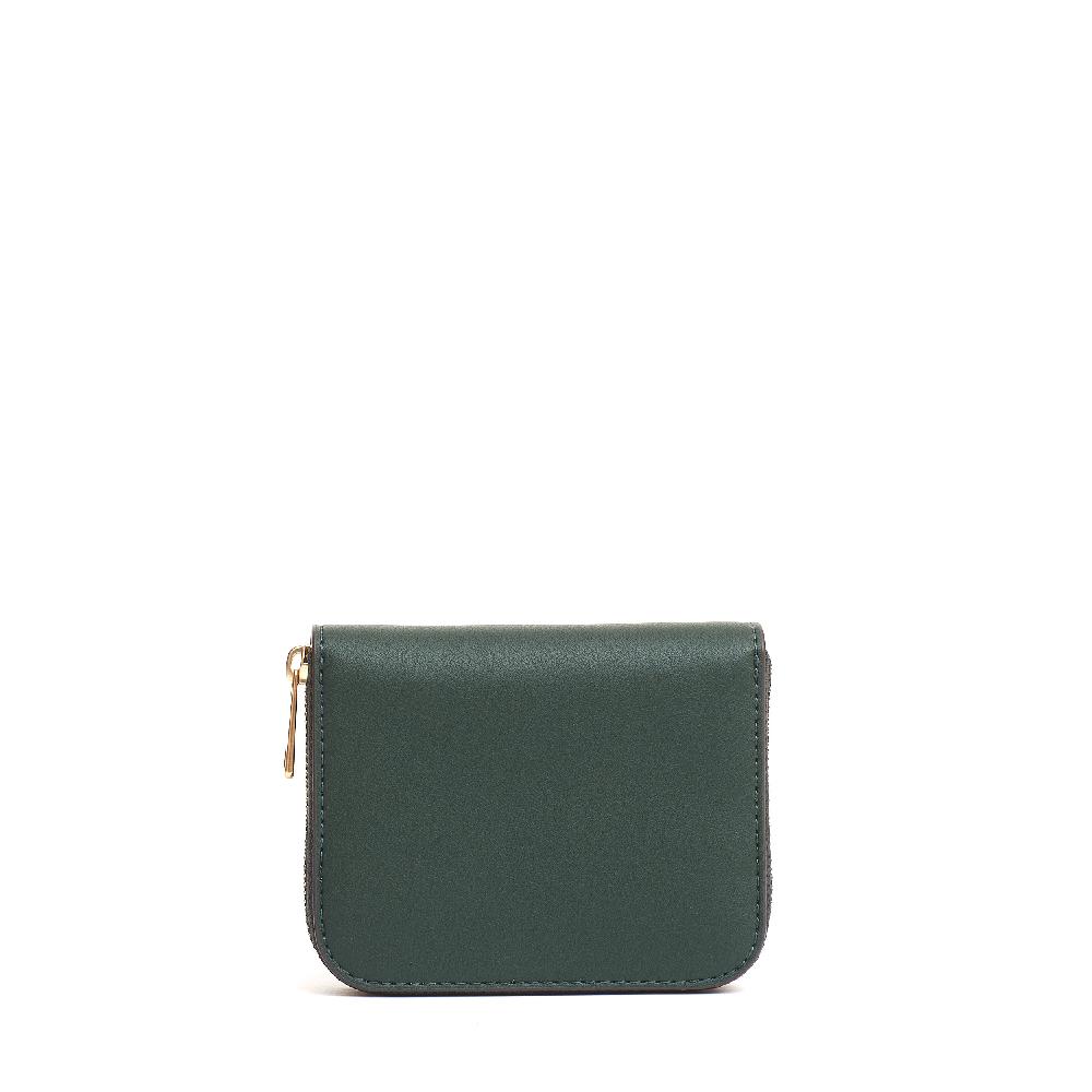 Sorelle Perego small zip portafoglio verde Acquista Ora