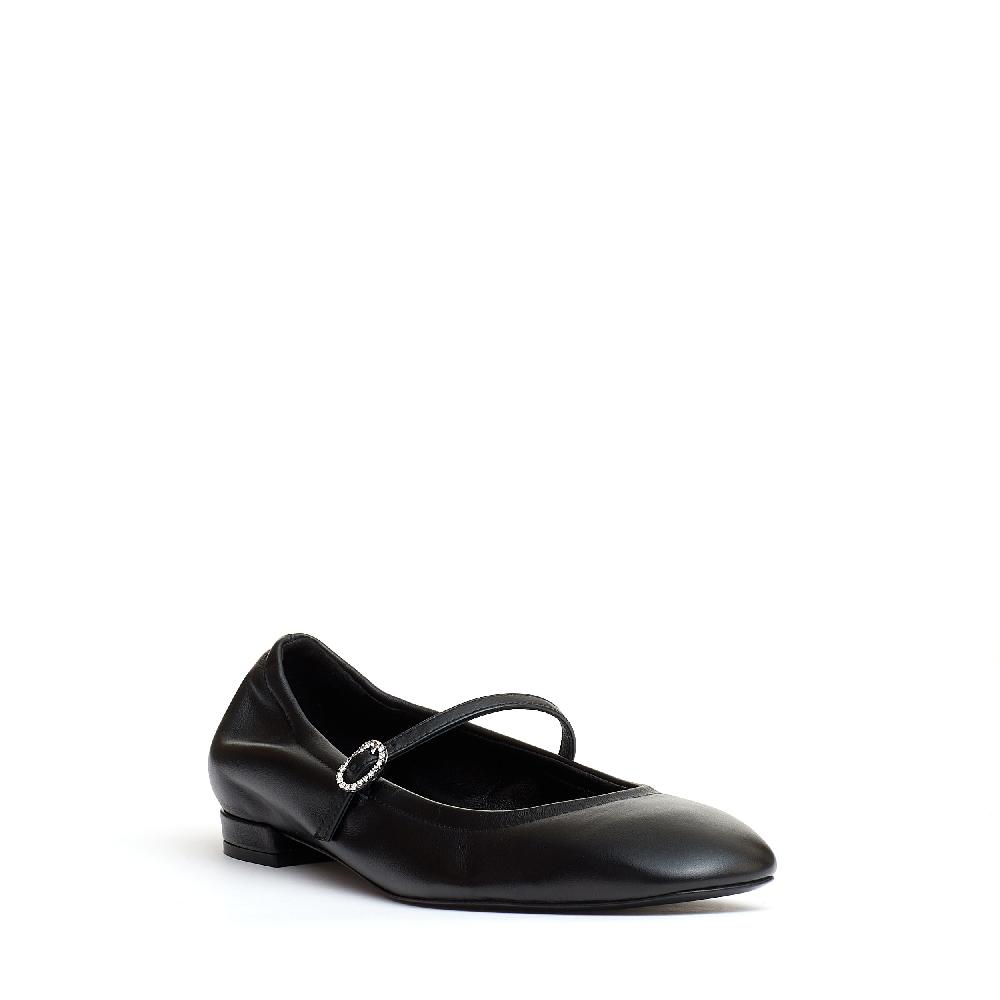 Sorelle Perego ballerina con cinturino pelle nera Affare Del Giorno