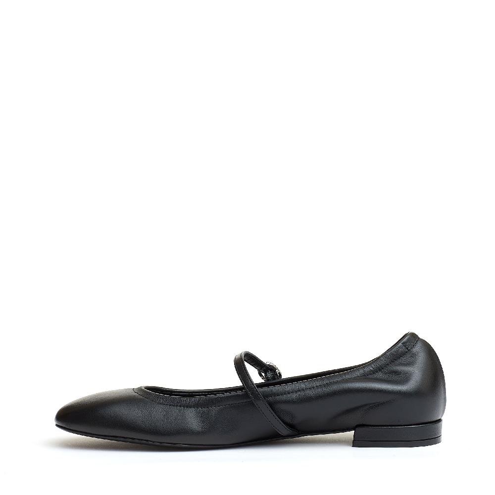 Sorelle Perego ballerina con cinturino pelle nera Affare Del Giorno