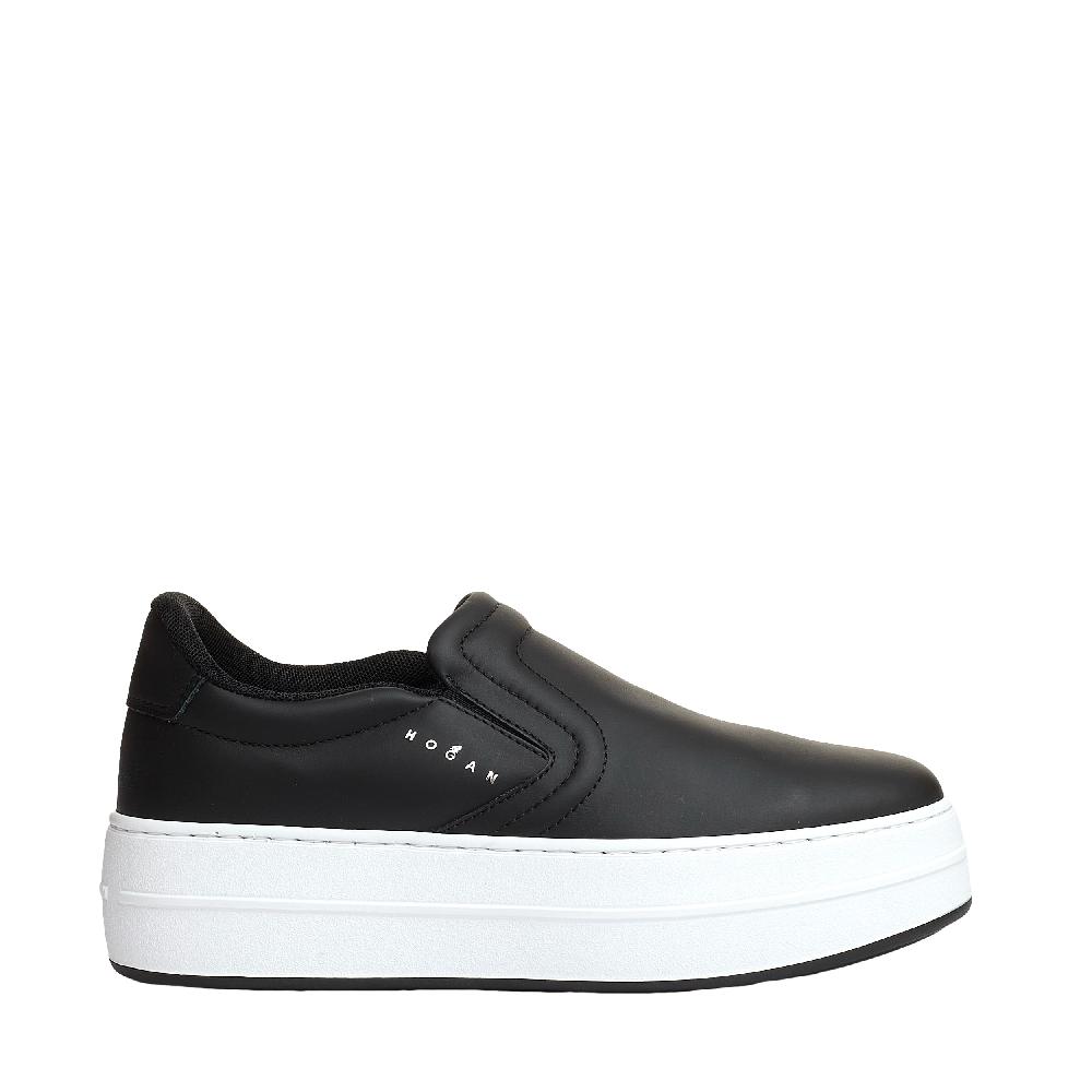 Sorelle Perego Skyscaper slipon pelle nera