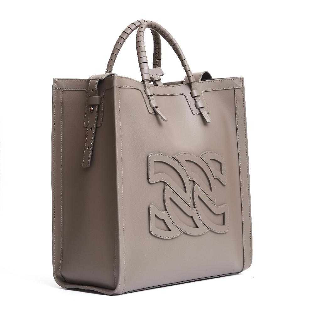 Sorelle Perego Shopping logo in pelle carobou Promozione