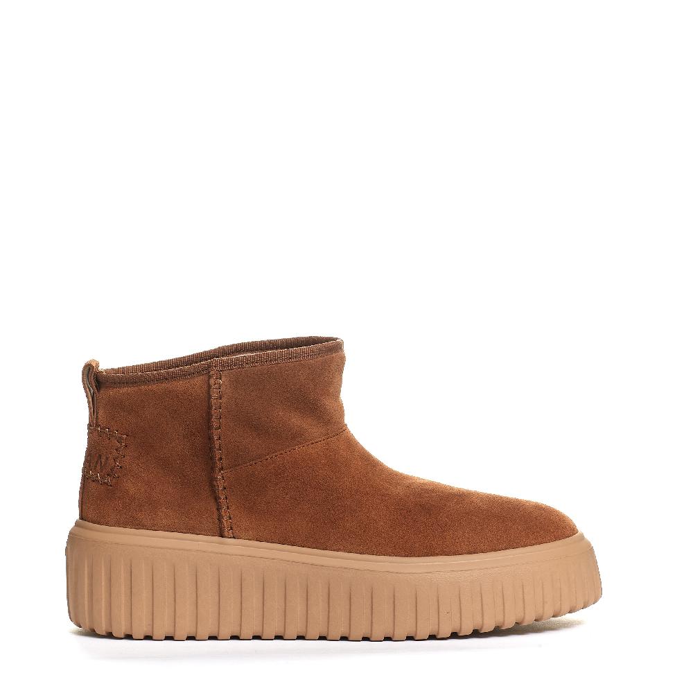 Sorelle Perego h stripes low boot camoscio cuoio