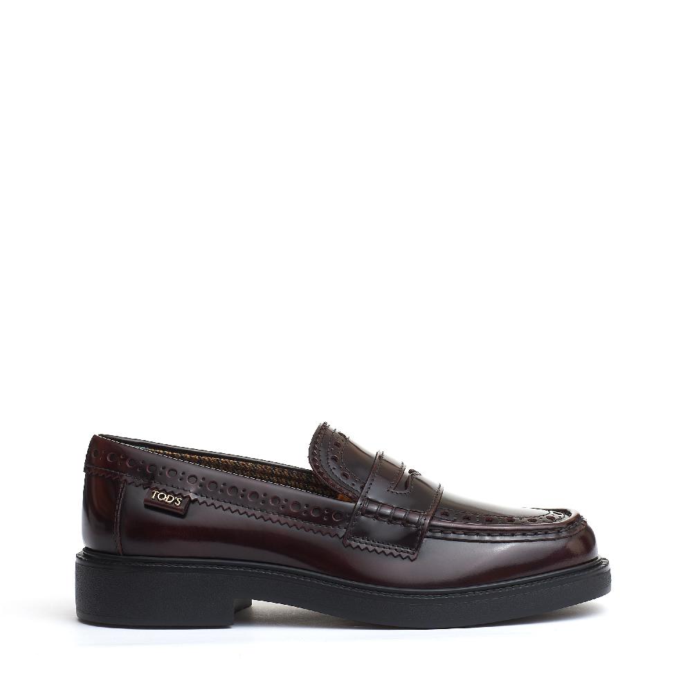 Sorelle Perego mocassino inglese pelle bordeaux Novità
