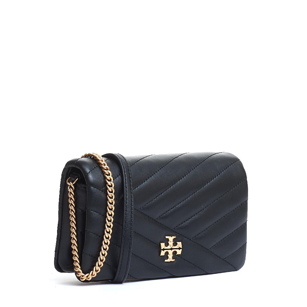 Sorelle Perego chain wallet pelle nera con catena Offerta