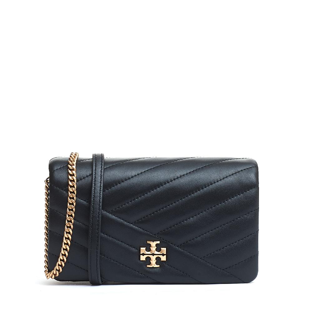 Sorelle Perego chain wallet pelle nera con catena Offerta