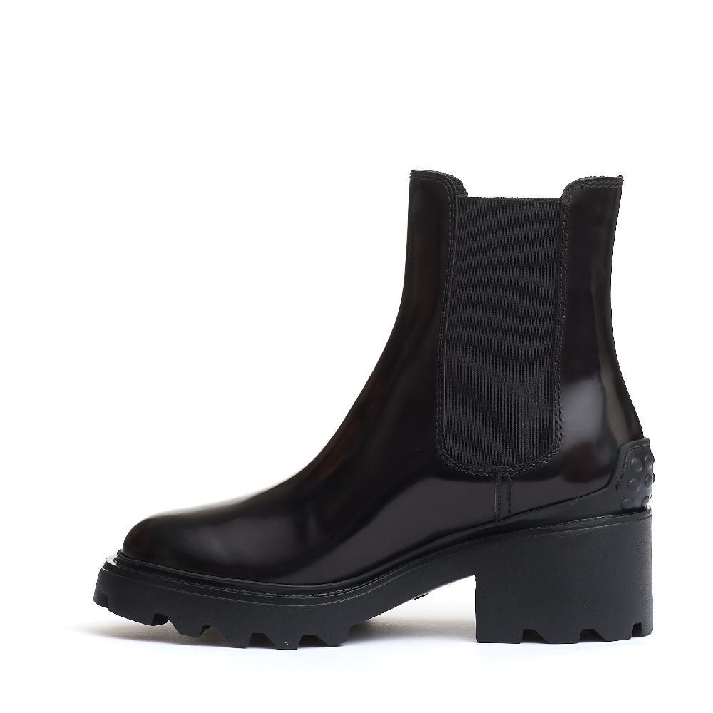 Sorelle Perego stivaletto pelle nero carroarmato 60 mm Negozio
