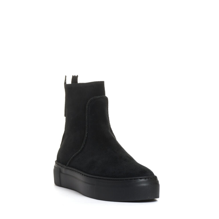 Sorelle Perego beatles camoscio nero e glitter In Linea