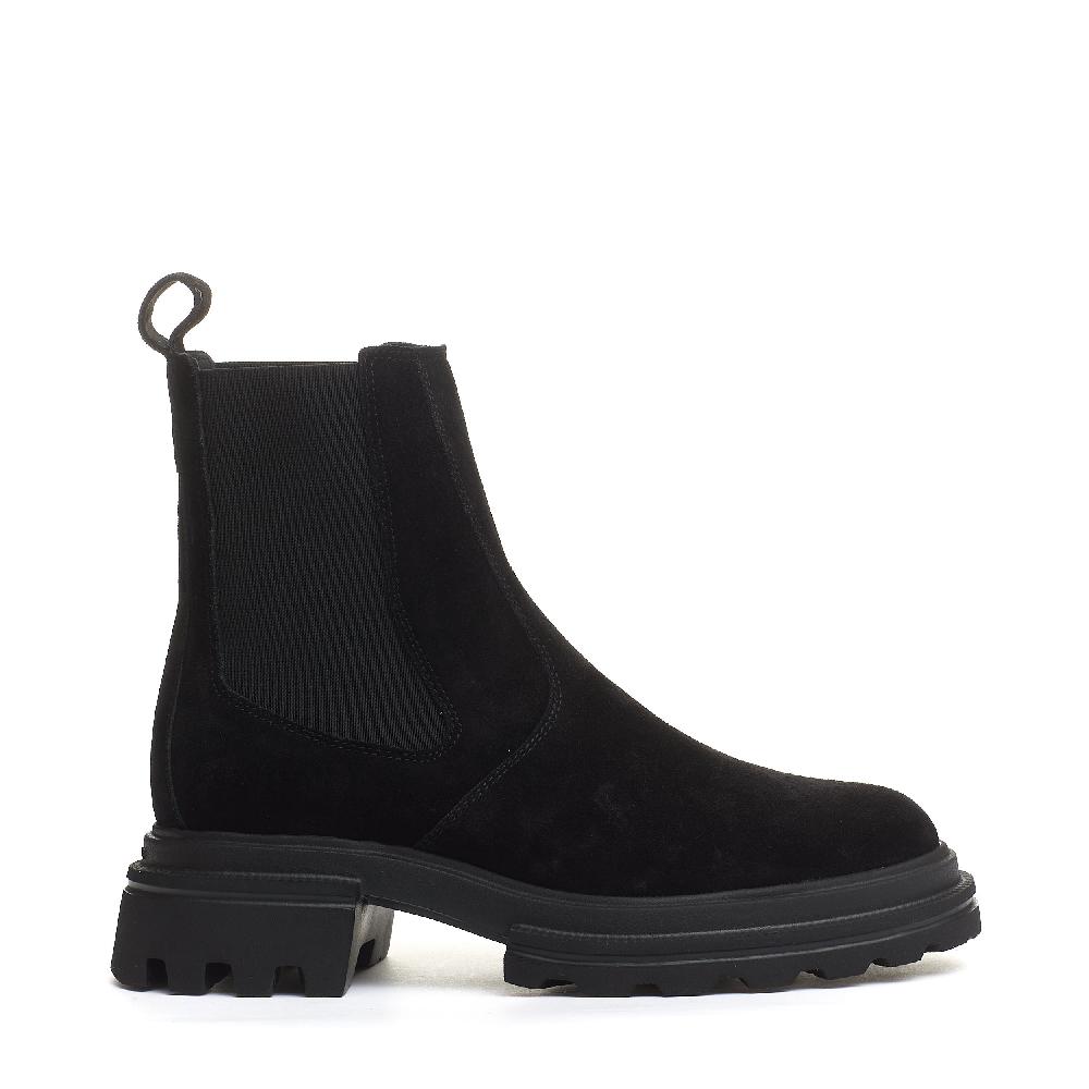 Sorelle Perego chelsea boot camoscio nero Convenienza