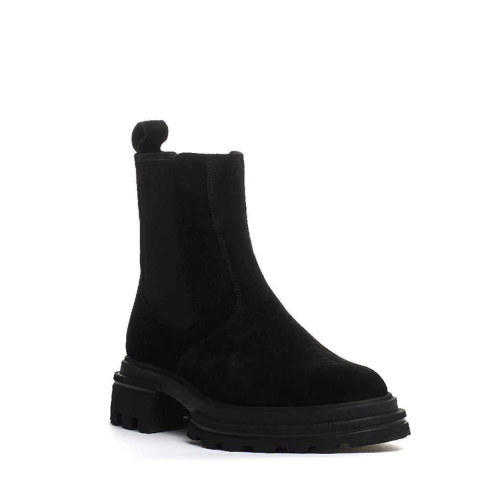 Sorelle Perego chelsea boot camoscio nero Convenienza