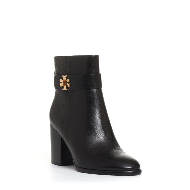 Sorelle Perego stivaletto pelle nera logo tacco 70 mm Novità