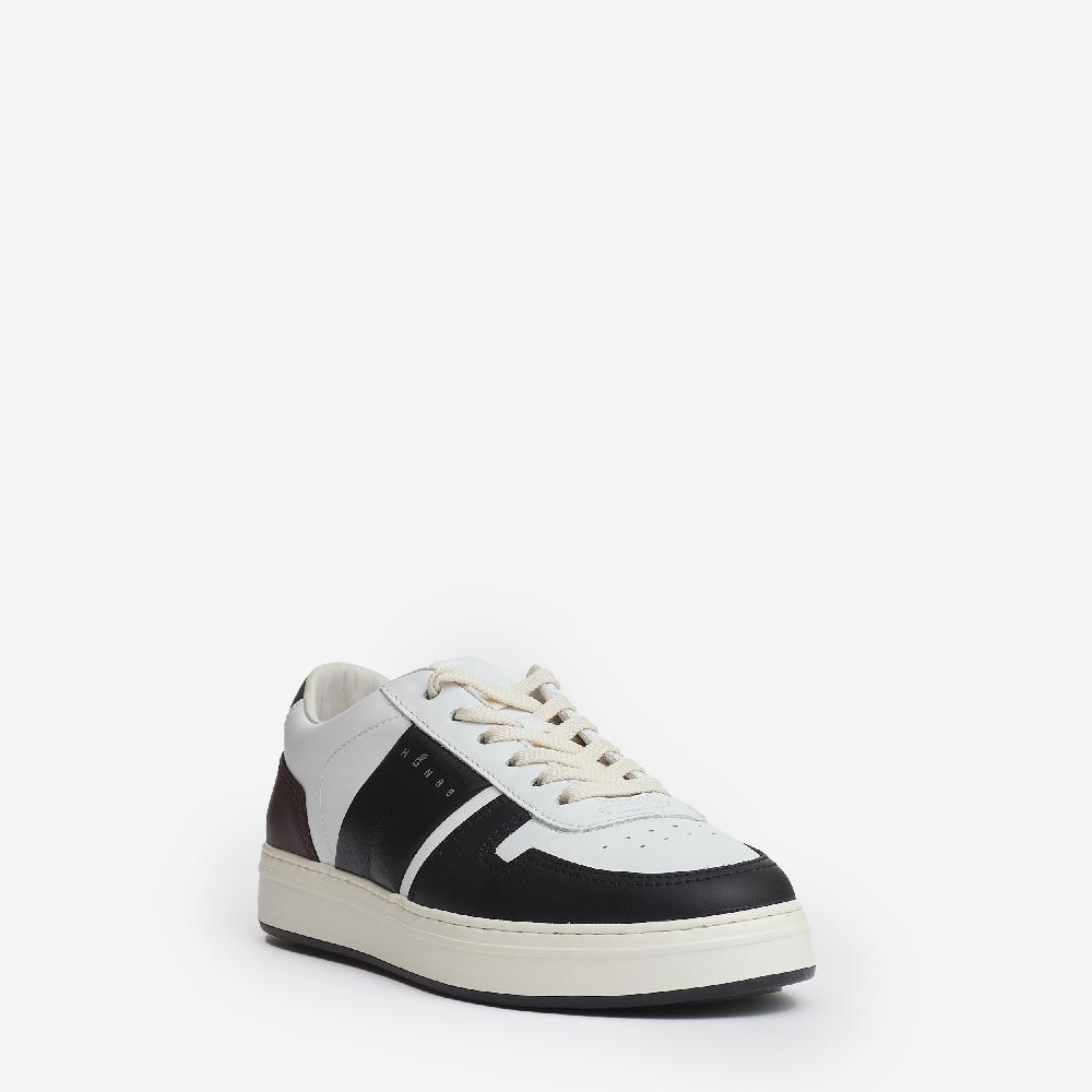 Sorelle Perego H TV sneakers pelle bianco nero Online