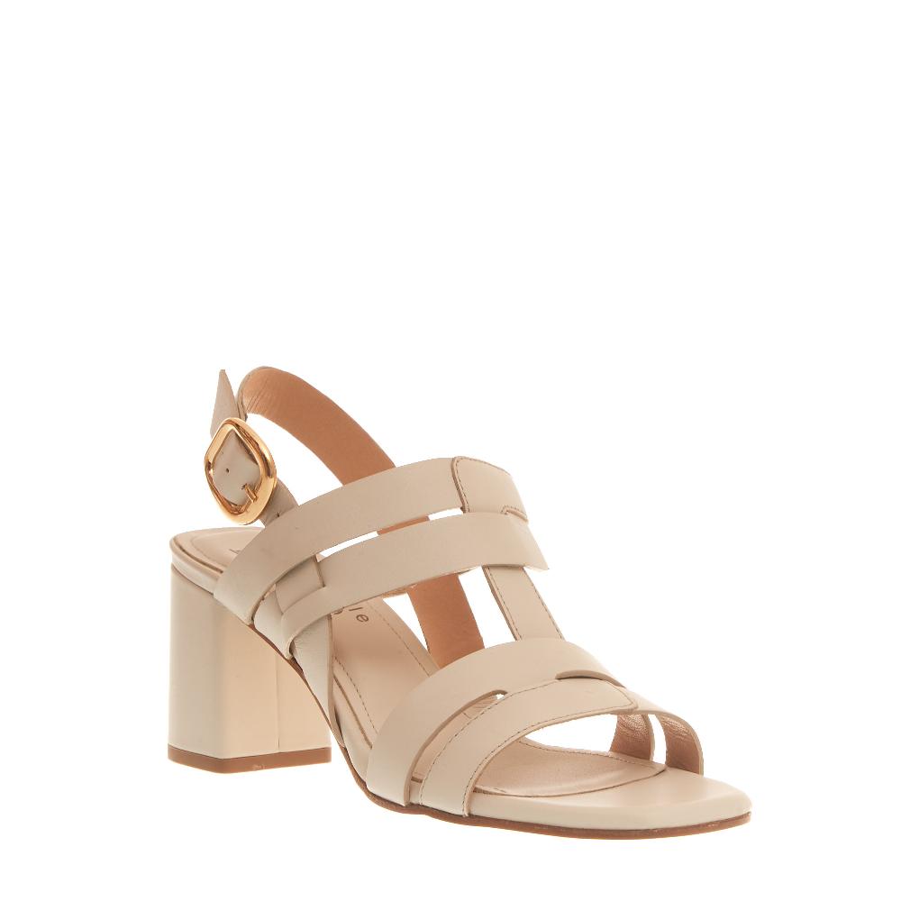 Sorelle Perego sandalo tacco 70 mm latte Offerte