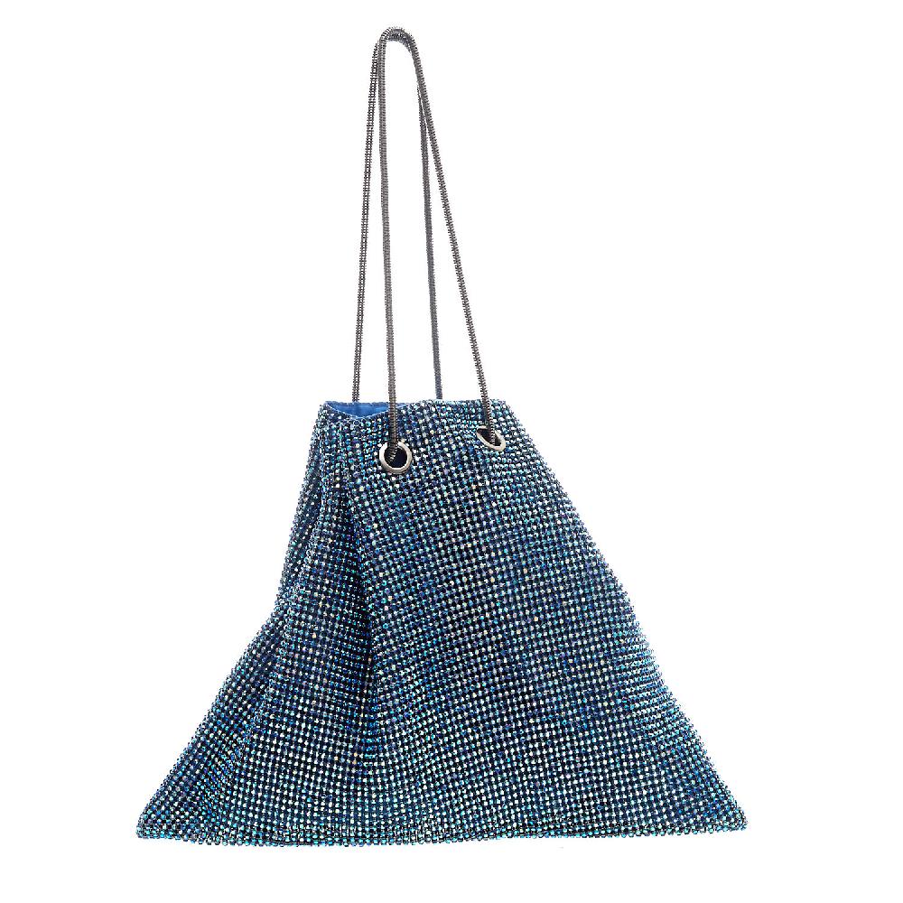 Sorelle Perego borsa a sacchetto strass pavone Vendite Flash