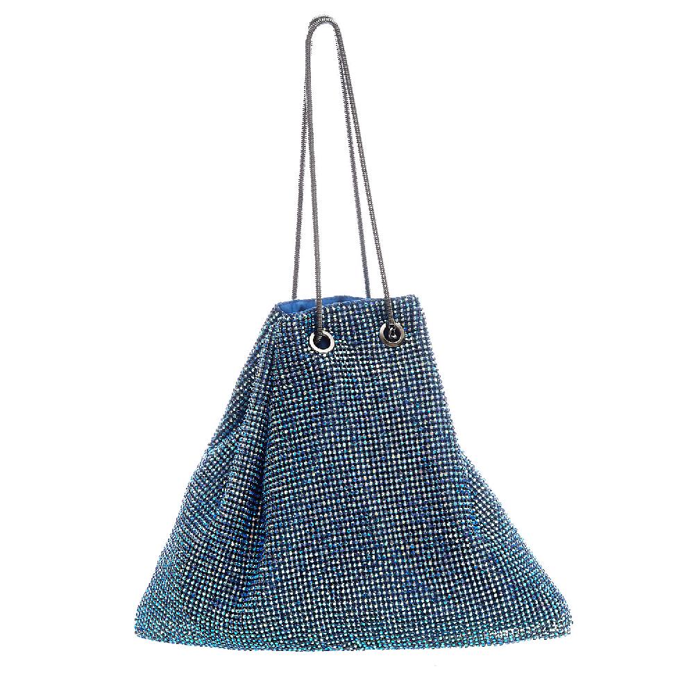 Sorelle Perego borsa a sacchetto strass pavone Vendite Flash