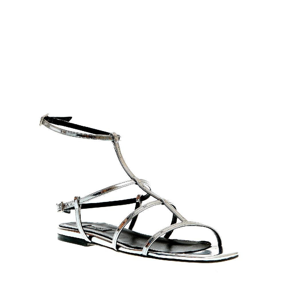 Sorelle Perego sandalo basso lintini argento Spedizione gratuita