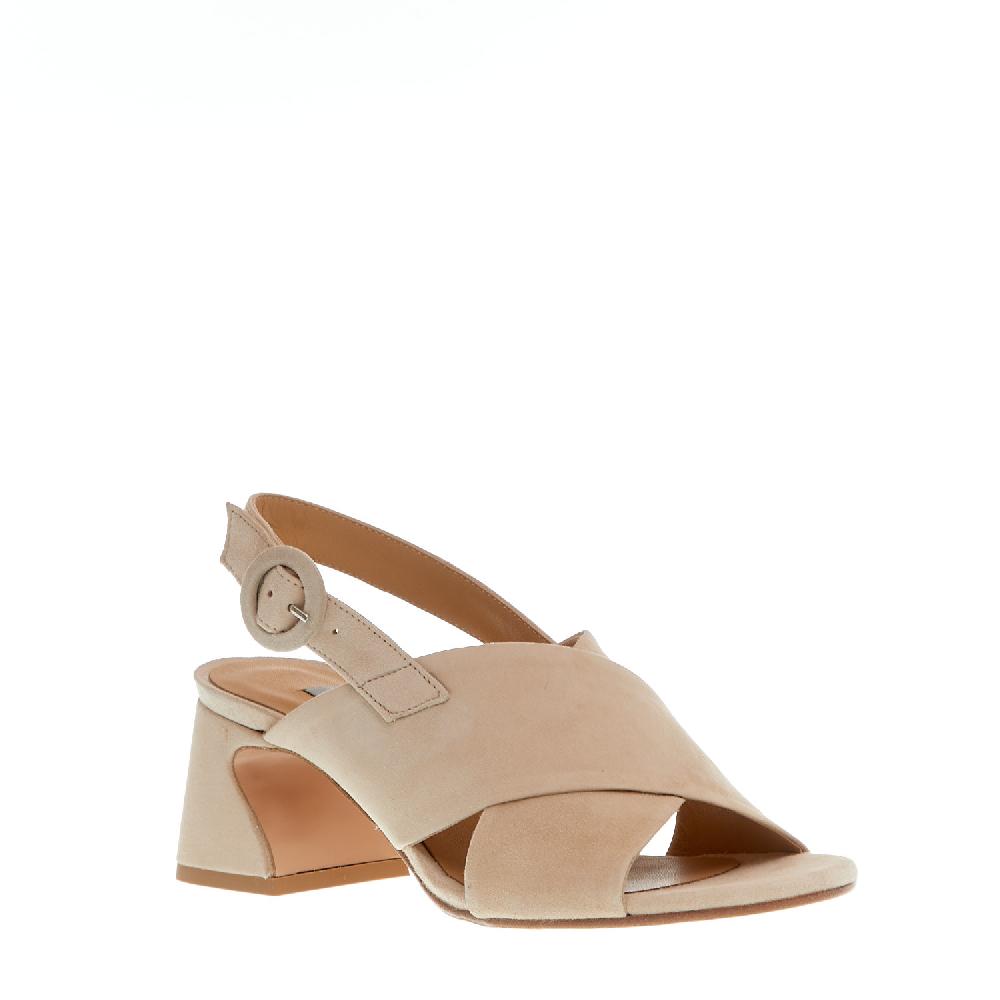 Sorelle Perego sandalo incrocio camoscio beige Offerta Anniversario
