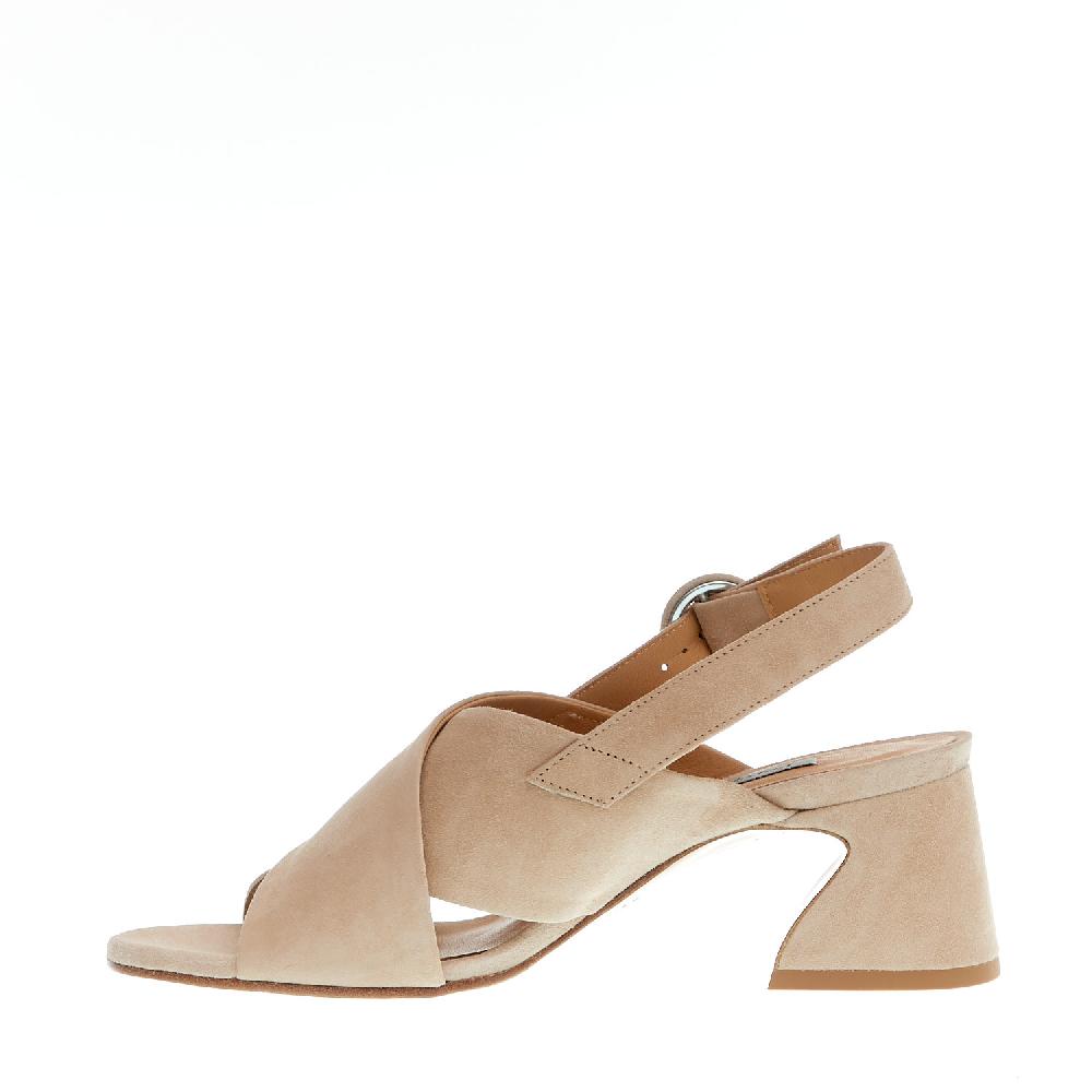 Sorelle Perego sandalo incrocio camoscio beige Offerta Anniversario