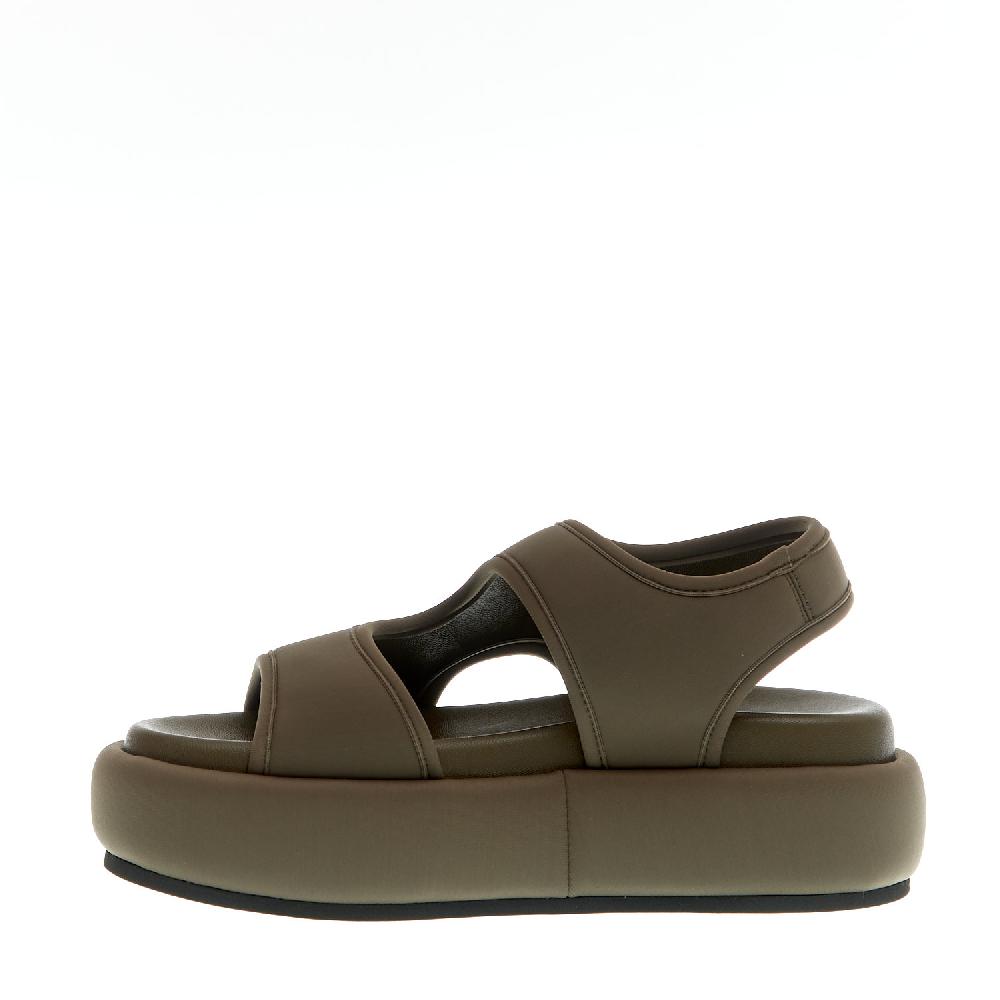 Sorelle Perego sandalo zeppa neoprene verdone Vendita calda