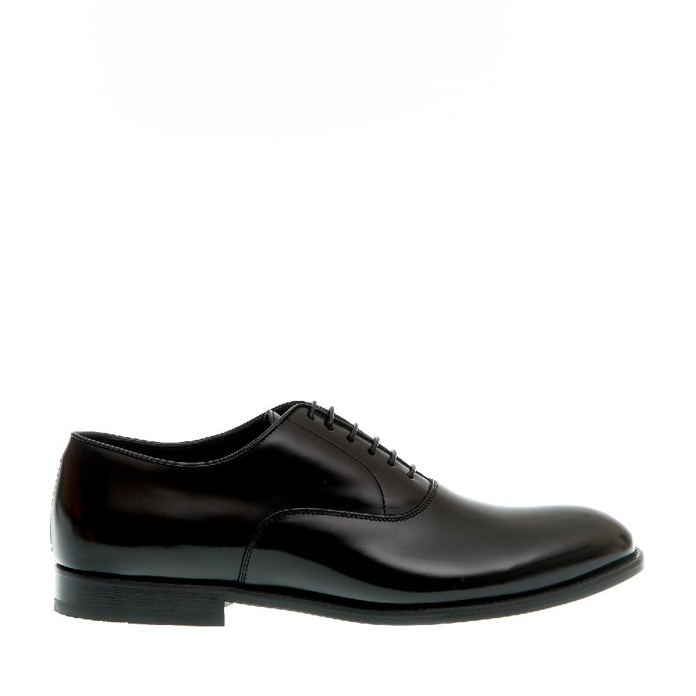 Sorelle Perego stringato nero liscio fondo cuoio Latest fashion