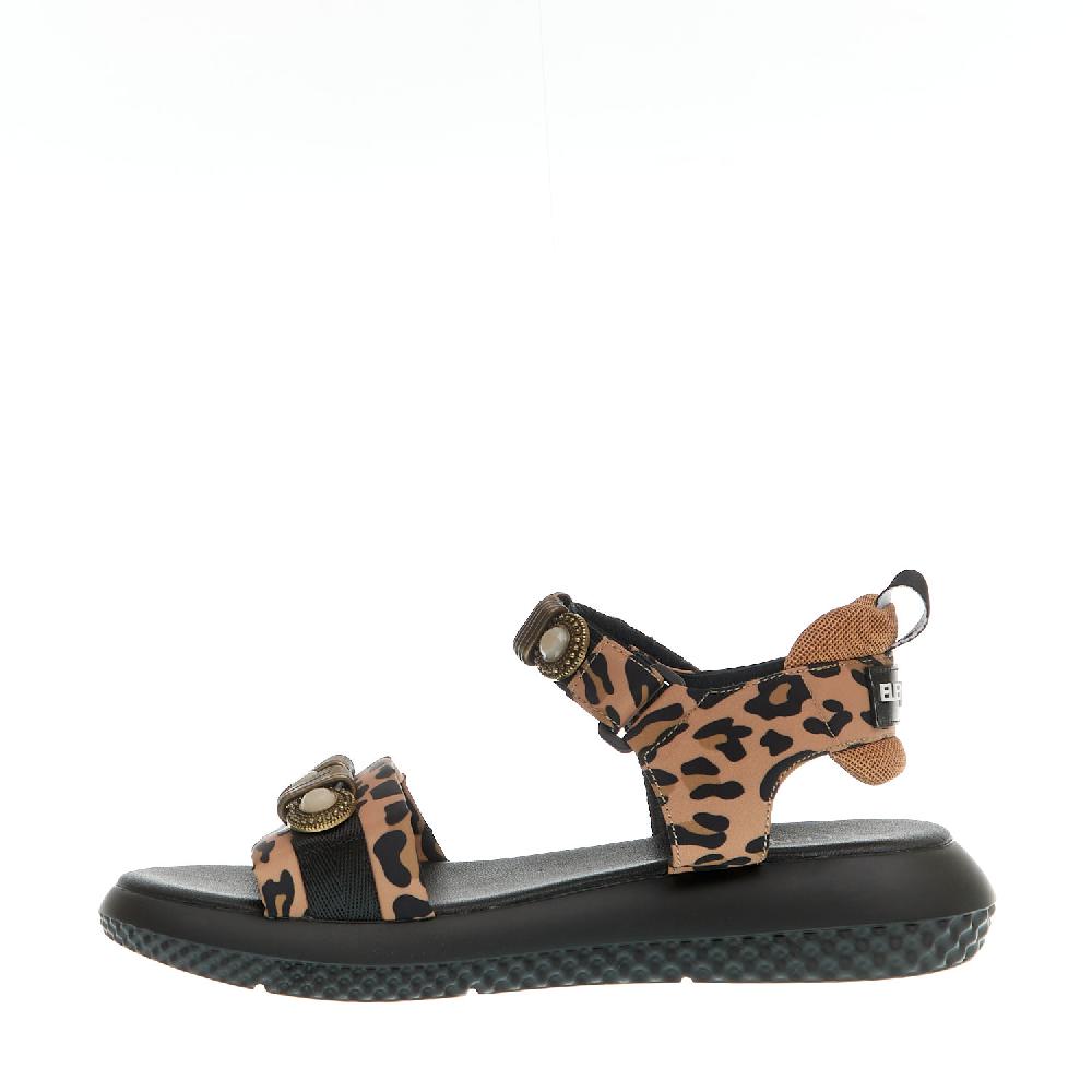 Sorelle Perego sandalo sportivo anatomico leopardo Offerte speciali