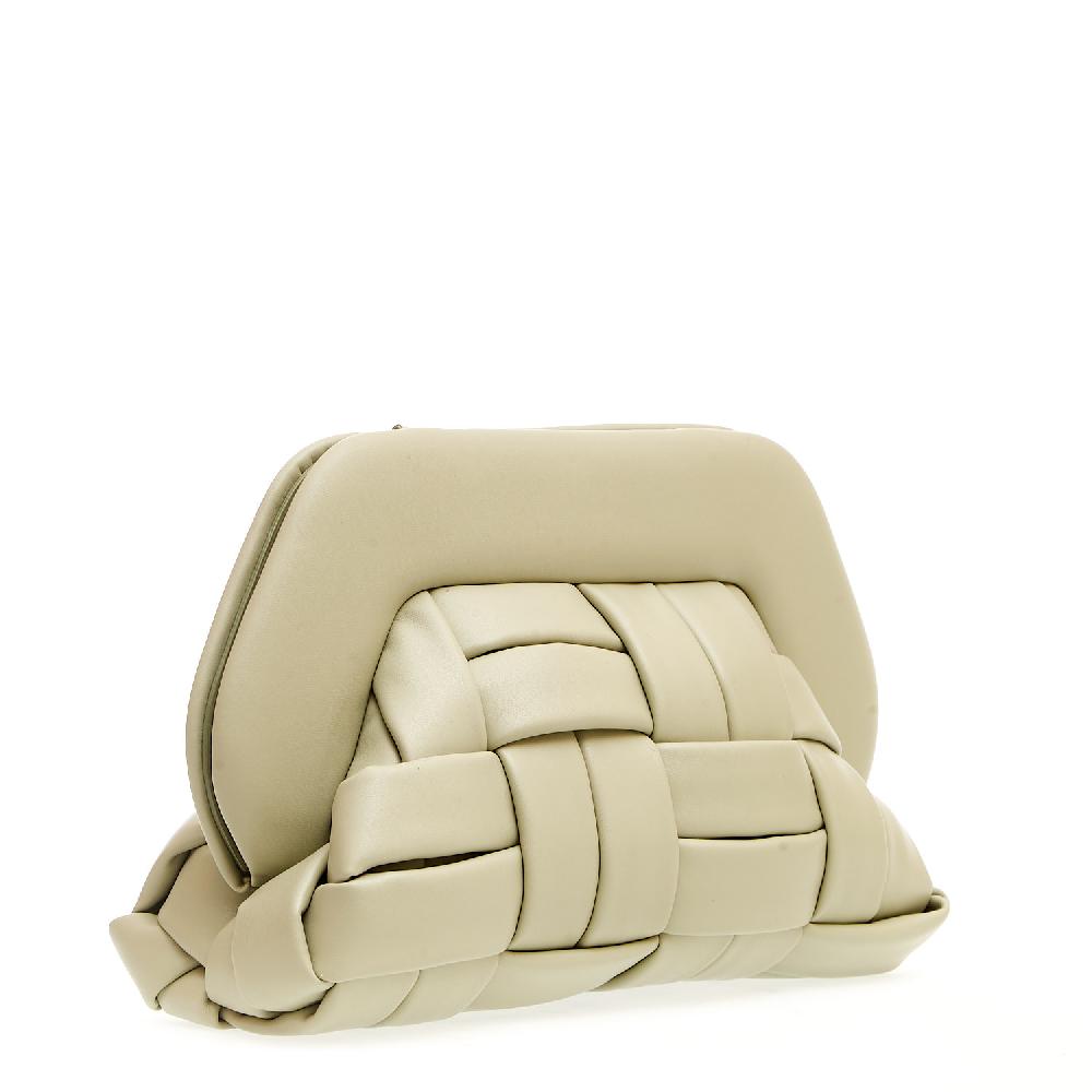 Sorelle Perego Clutch design intrecciato muschio Ultimi due giorni