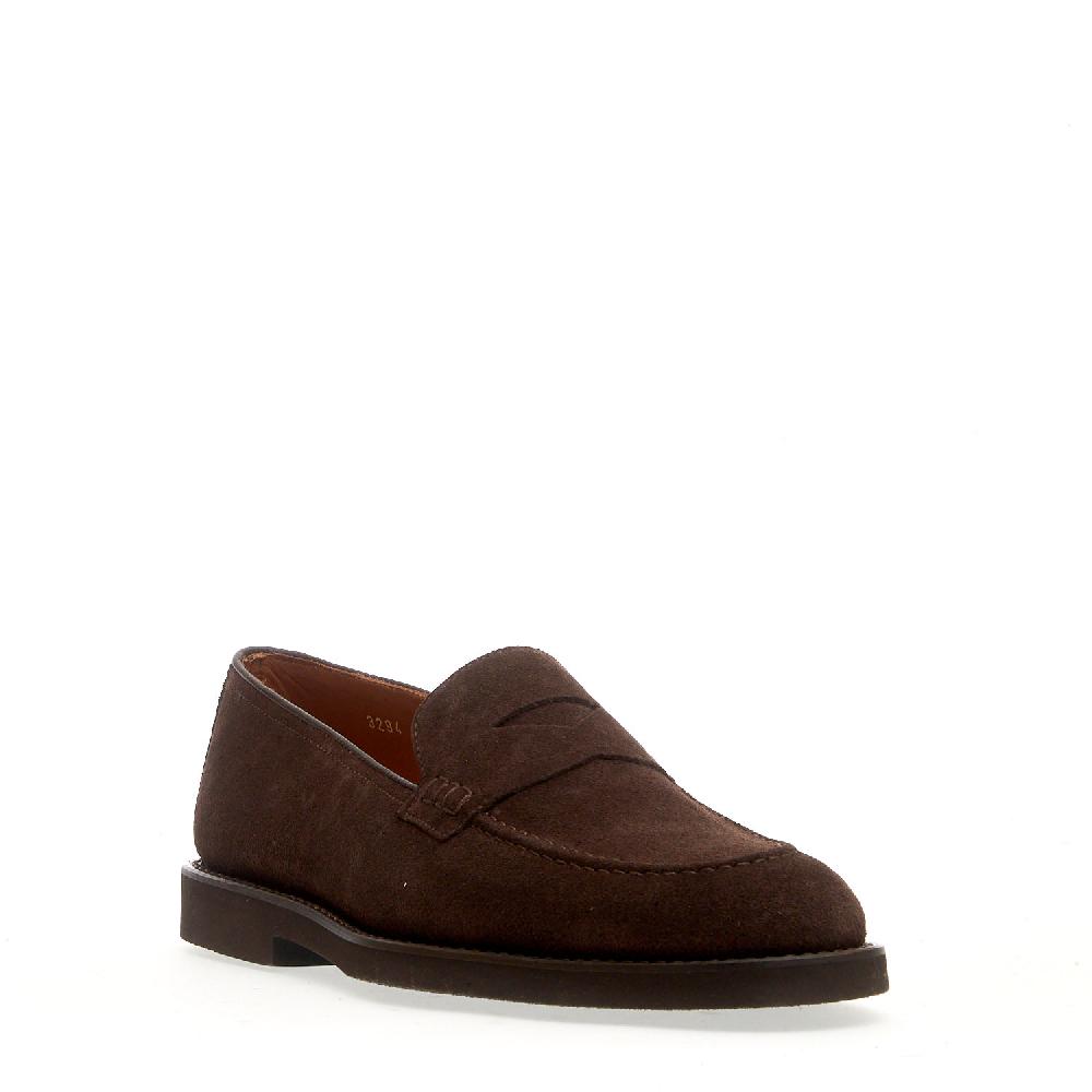 Sorelle Perego mocassino camoscio marrone Super sconto