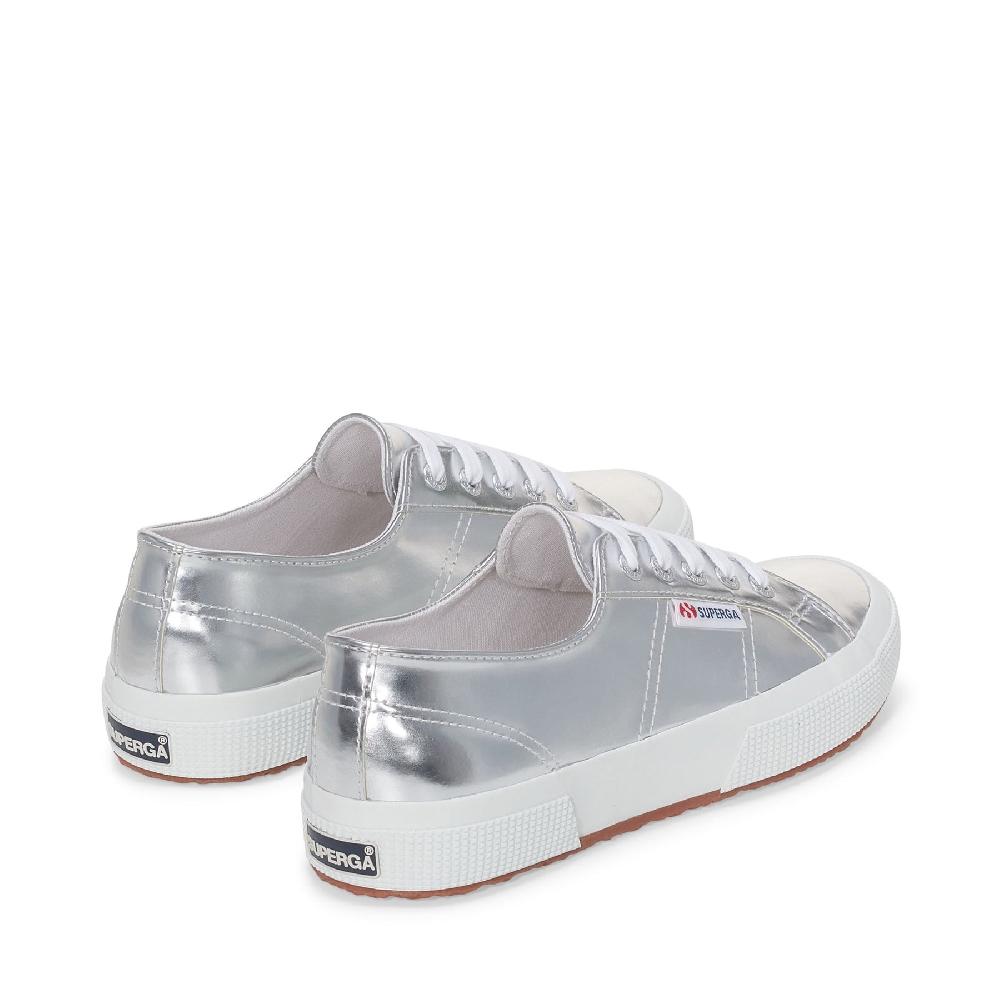 Superga 2750 MIRROR SYNTHETIC MATERIALSILVER Duty-free