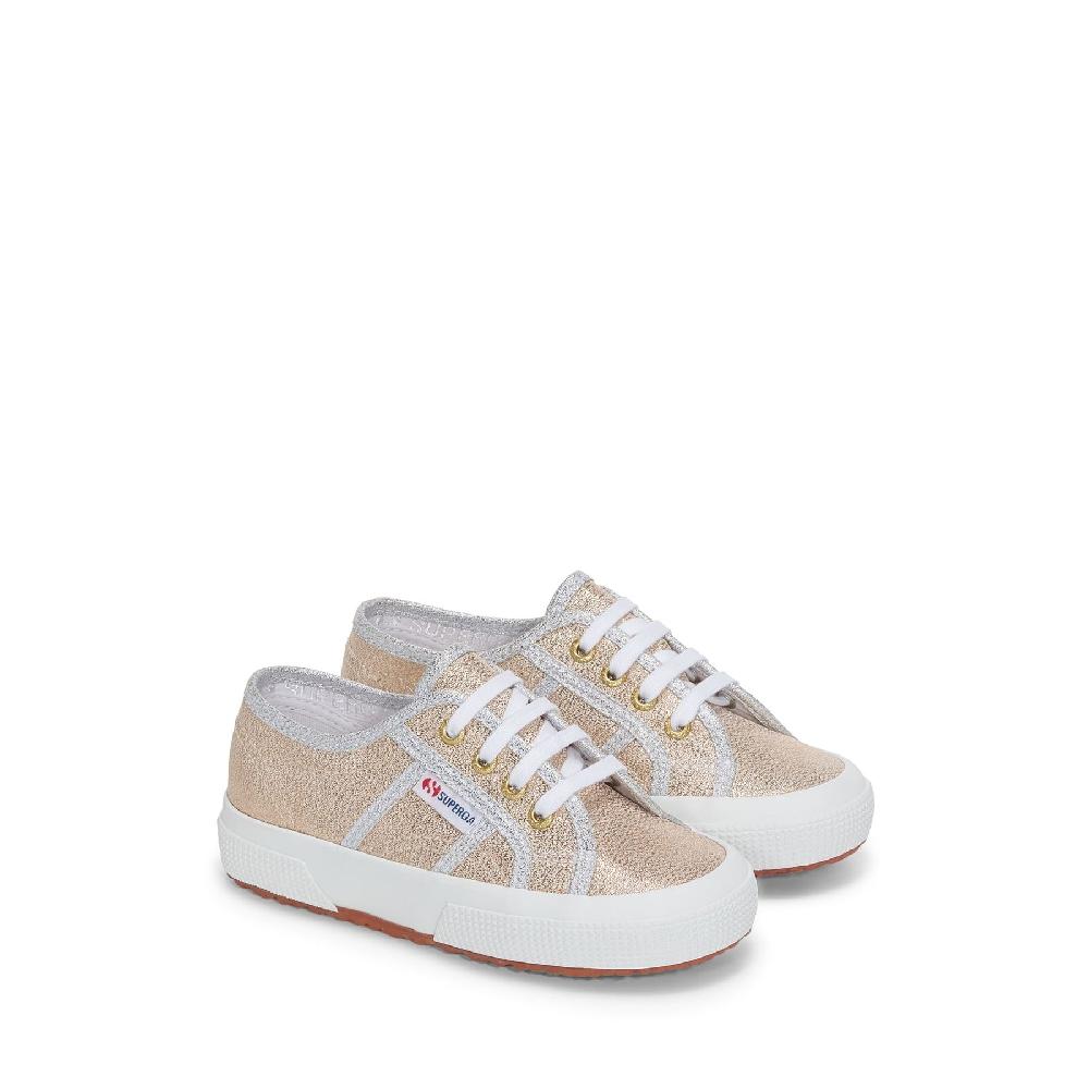 Superga 2750-LAMEJGOLD-GREY SILVER Saldi