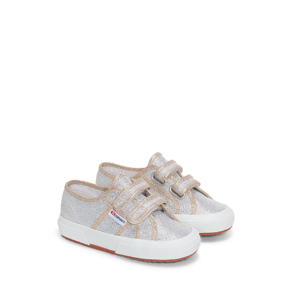Superga 2750-LAMESTRAPJGREY SILVER-GOLD In Saldo