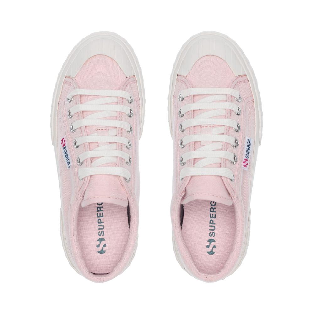Superga 2631 STRIPE PLATFORMPINK ISH-FAVORIO Novità