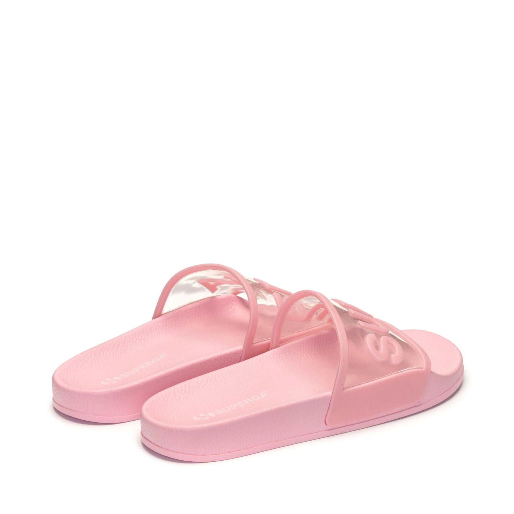 Superga 1908 SLIDES CLEAR IDENTITYPINK TICKLED Presa