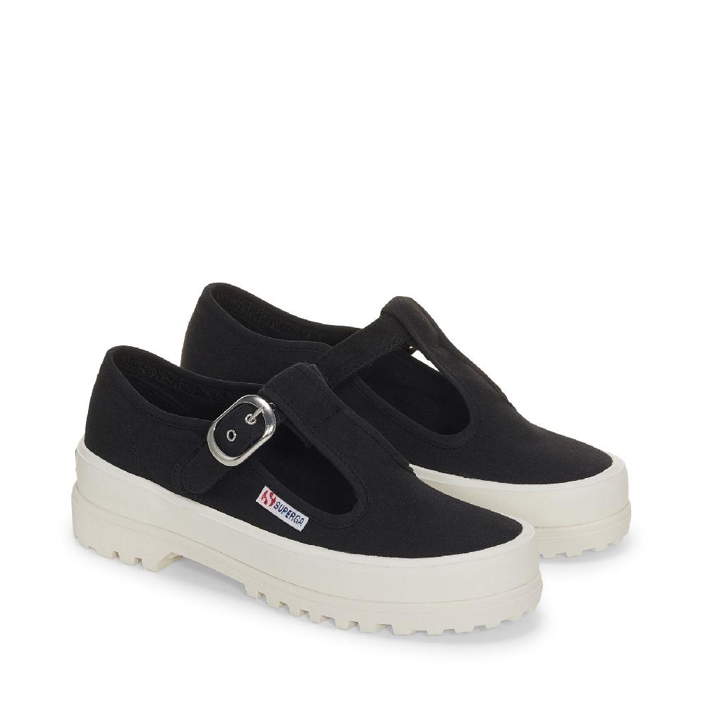 Superga 2541 MARY JANE ALPINABLACK-FAVORIO Sconto